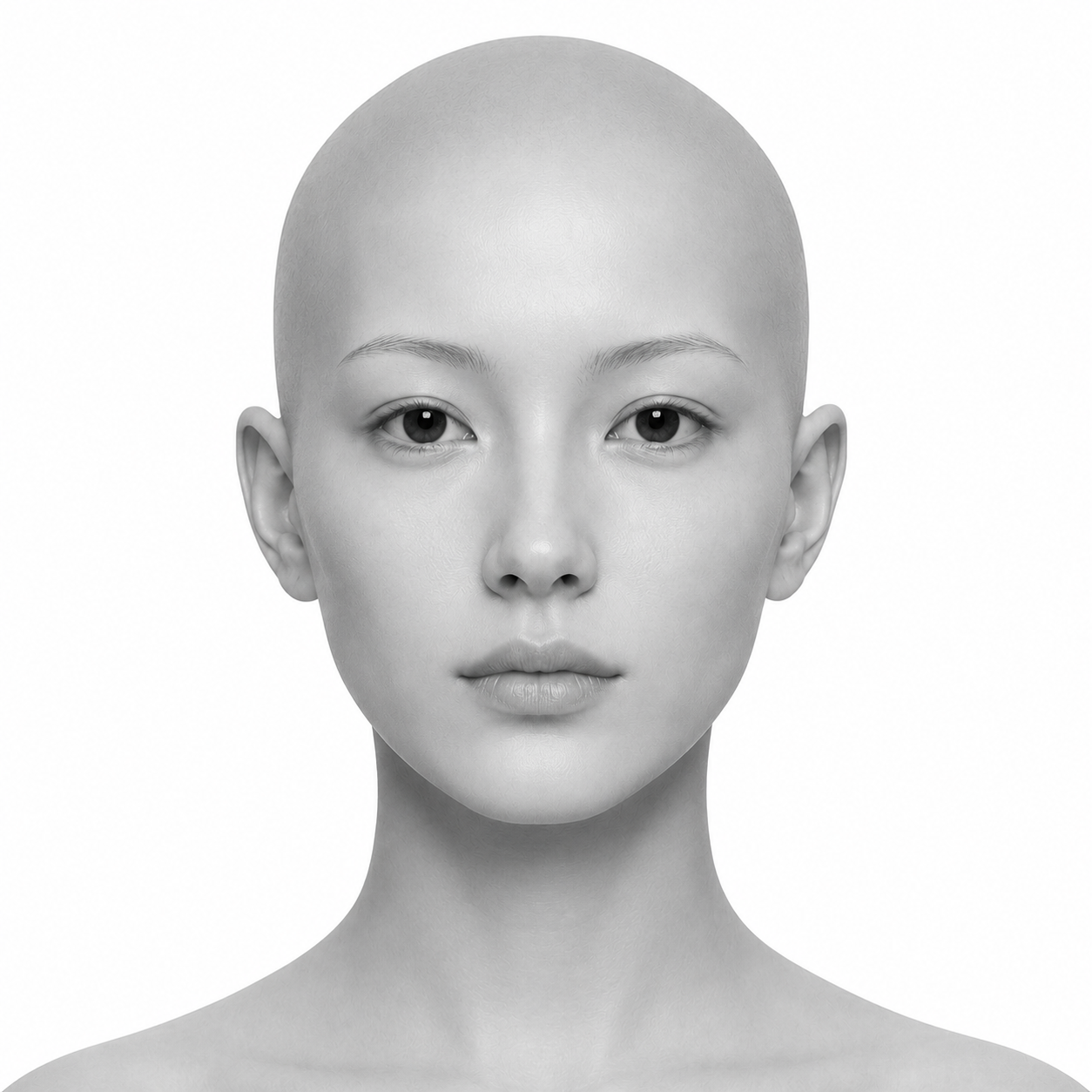 Front face photo example